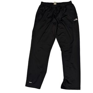 The North Face Pants Mens Size Large Black Track Pants Elastic Waistband Sporty